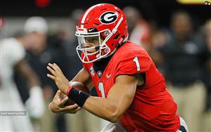 American football quarterback,Justin Fields who plays for the Ohio State Buckeyes